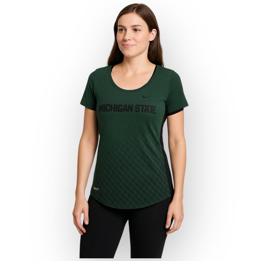 EUC Nike Dri-FIT Michigan State Tee – Women’s Size Small - 102S